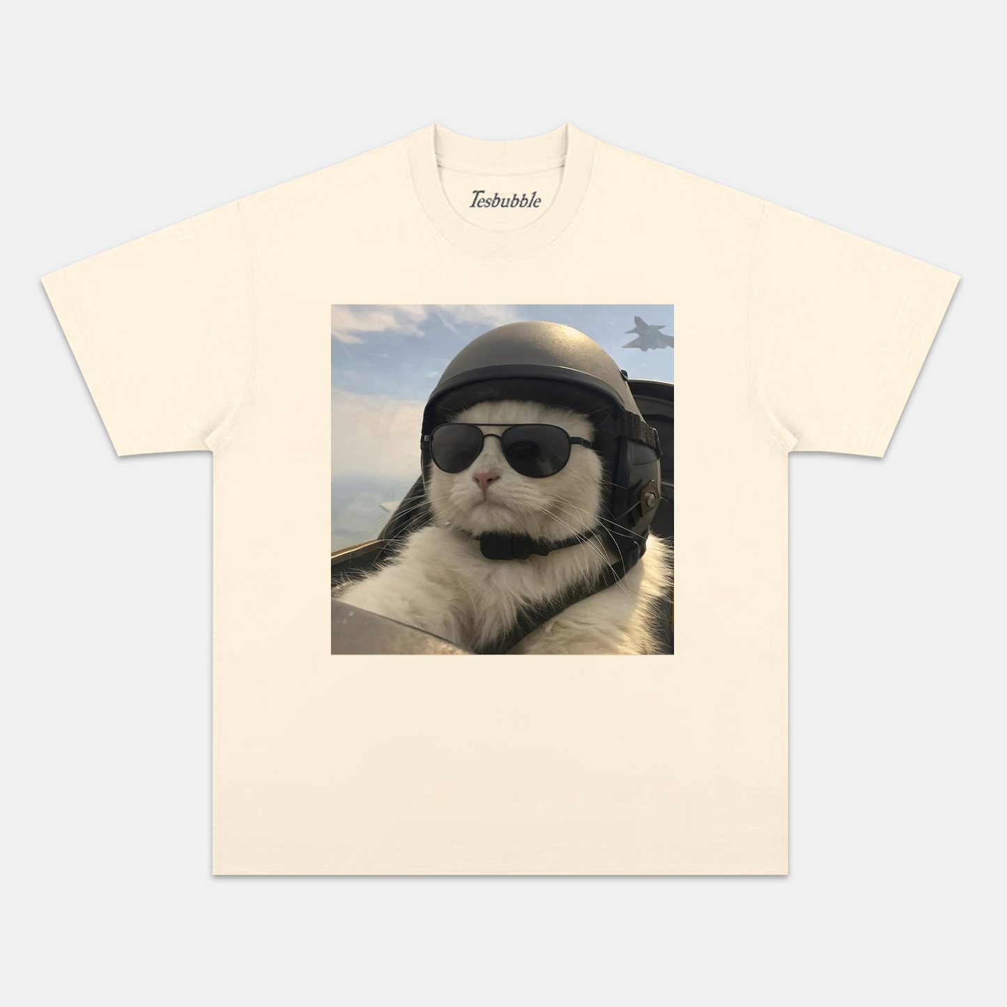 PILOT CAT TEE - clothing by TeeHivey.com (Image 4)