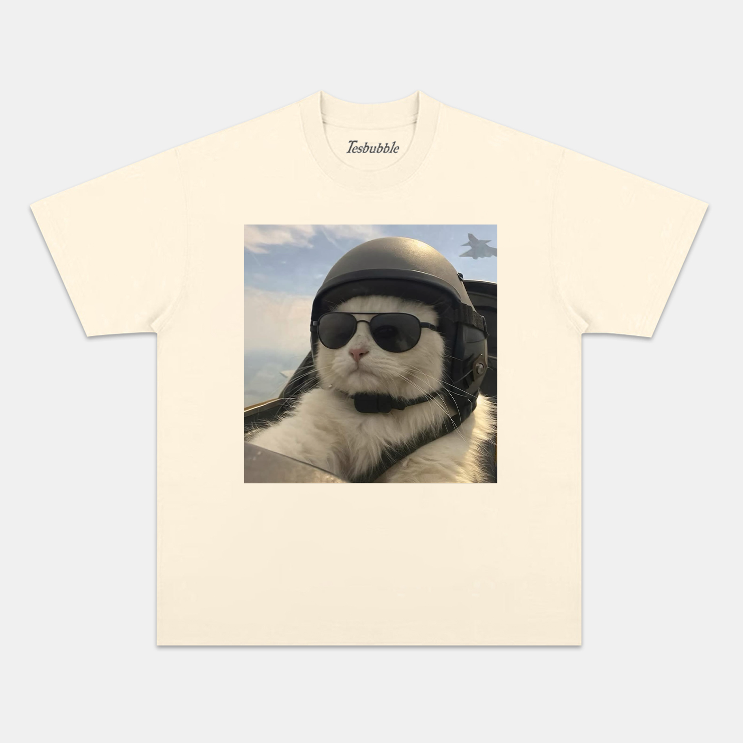 PILOT CAT TEE - clothing by TeeHivey.com (Image 4)