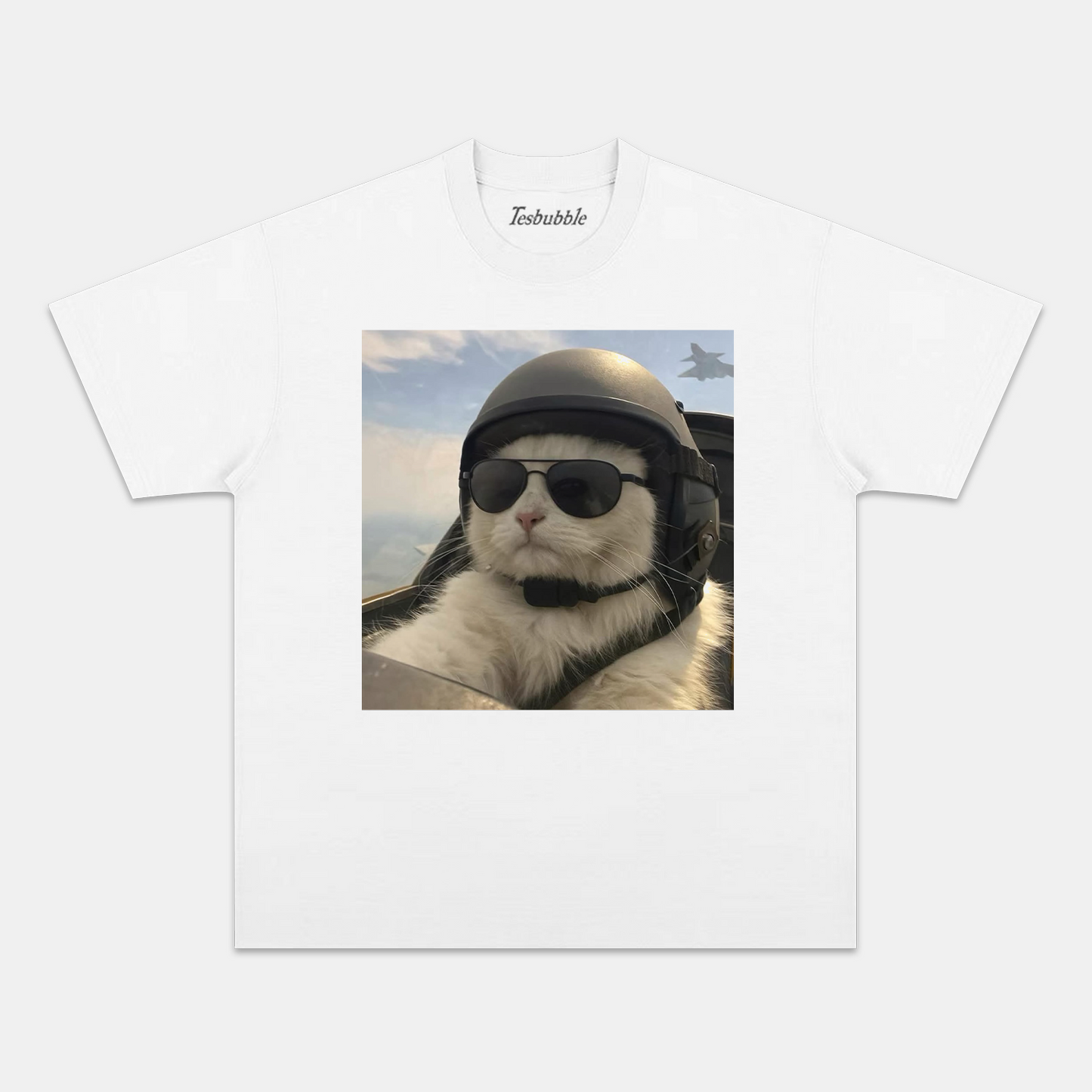 PILOT CAT TEE - clothing by TeeHivey.com (Image 3)