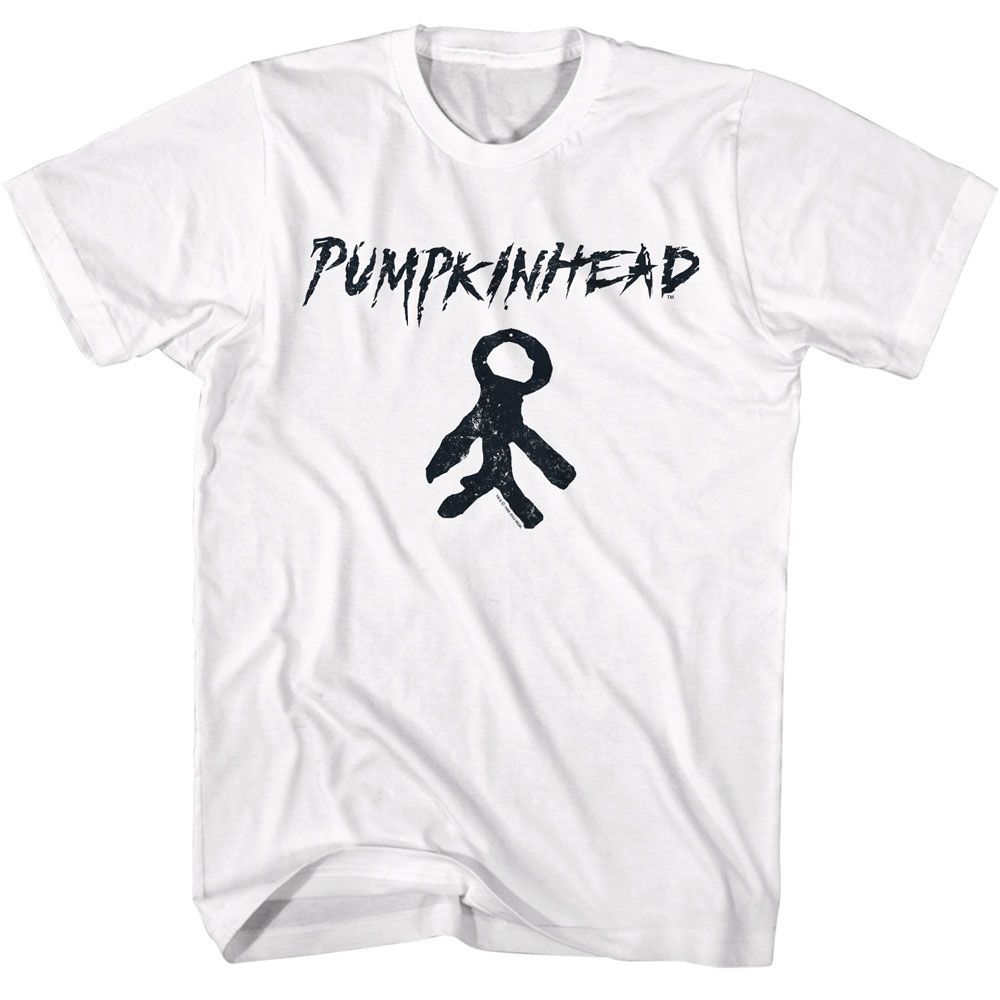 Pumpkinhead - Charm And Logo - American Classics - Solid White Adult Short Sleeve T-Shirt (Image 1)