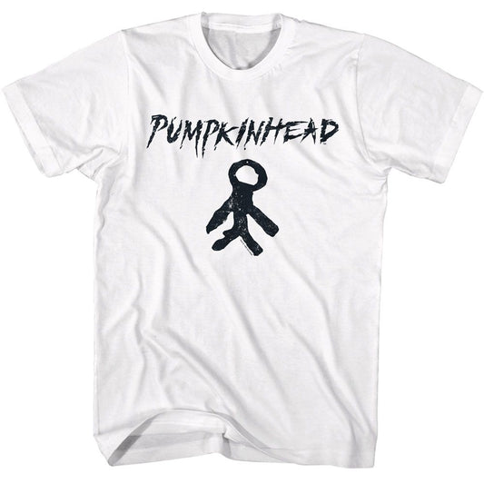 Pumpkinhead - Charm And Logo - American Classics - Solid White Adult Short Sleeve T-Shirt (Image 1)