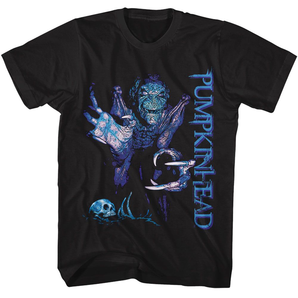 Pumpkinhead - Pumpklinhead Out Of The Darkness - American Classics - Solid Black Adult Short Sleeve T-Shirt (Image 1)