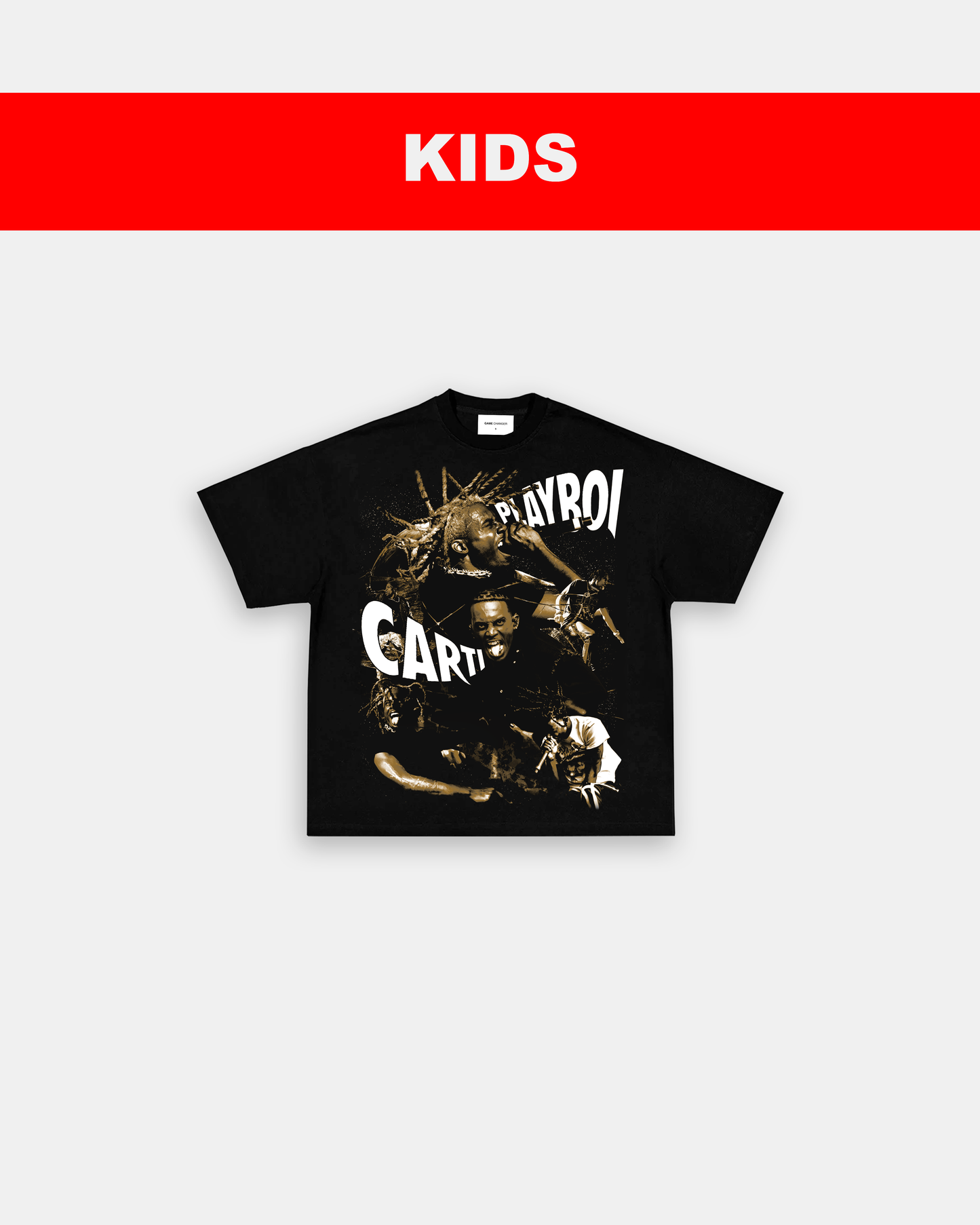 PLAYBOI CARTI 3 - KIDS TEE - clothing by TeeHivey.com (Image 5)
