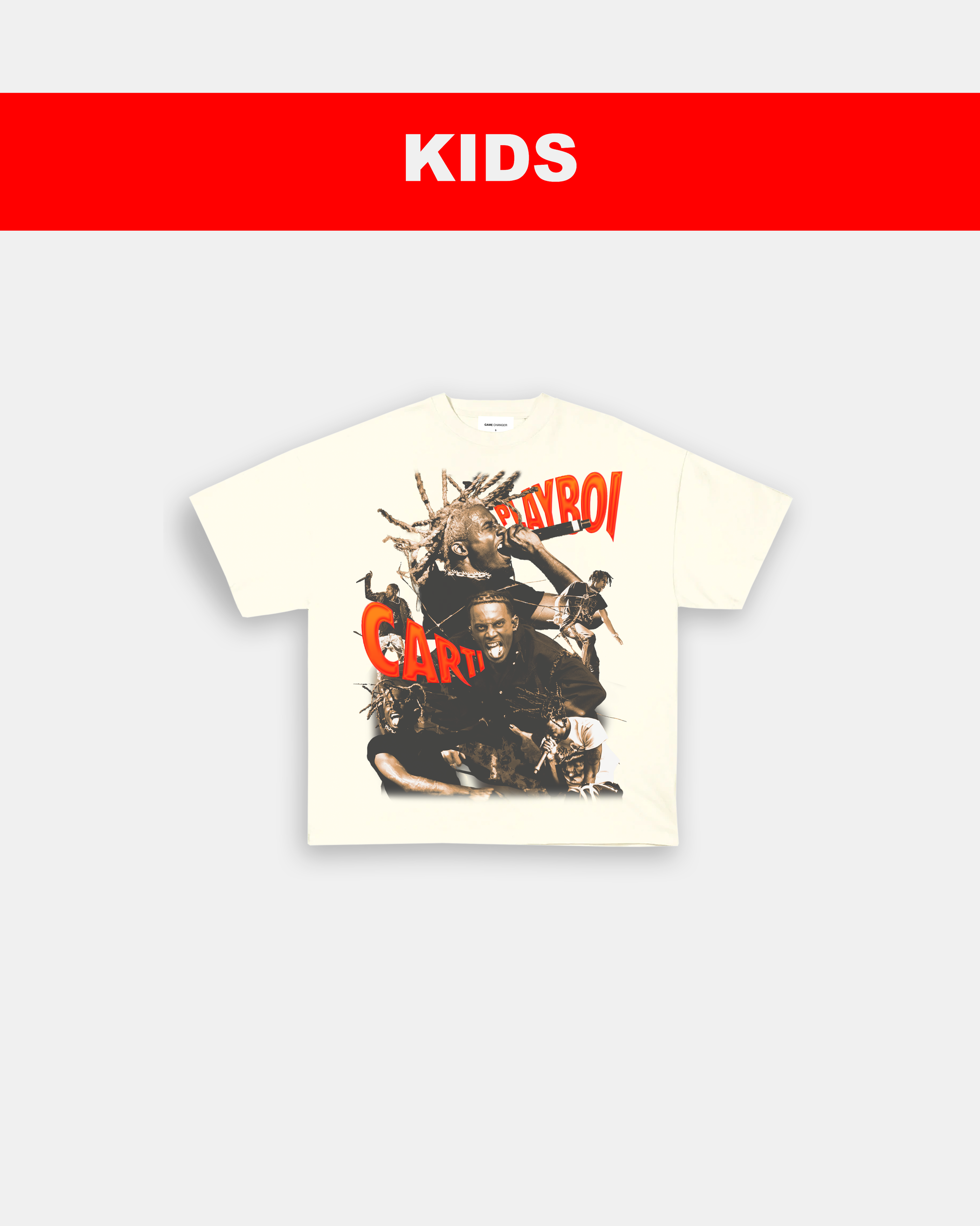 PLAYBOI CARTI 3 - KIDS TEE - clothing by TeeHivey.com (Image 4)