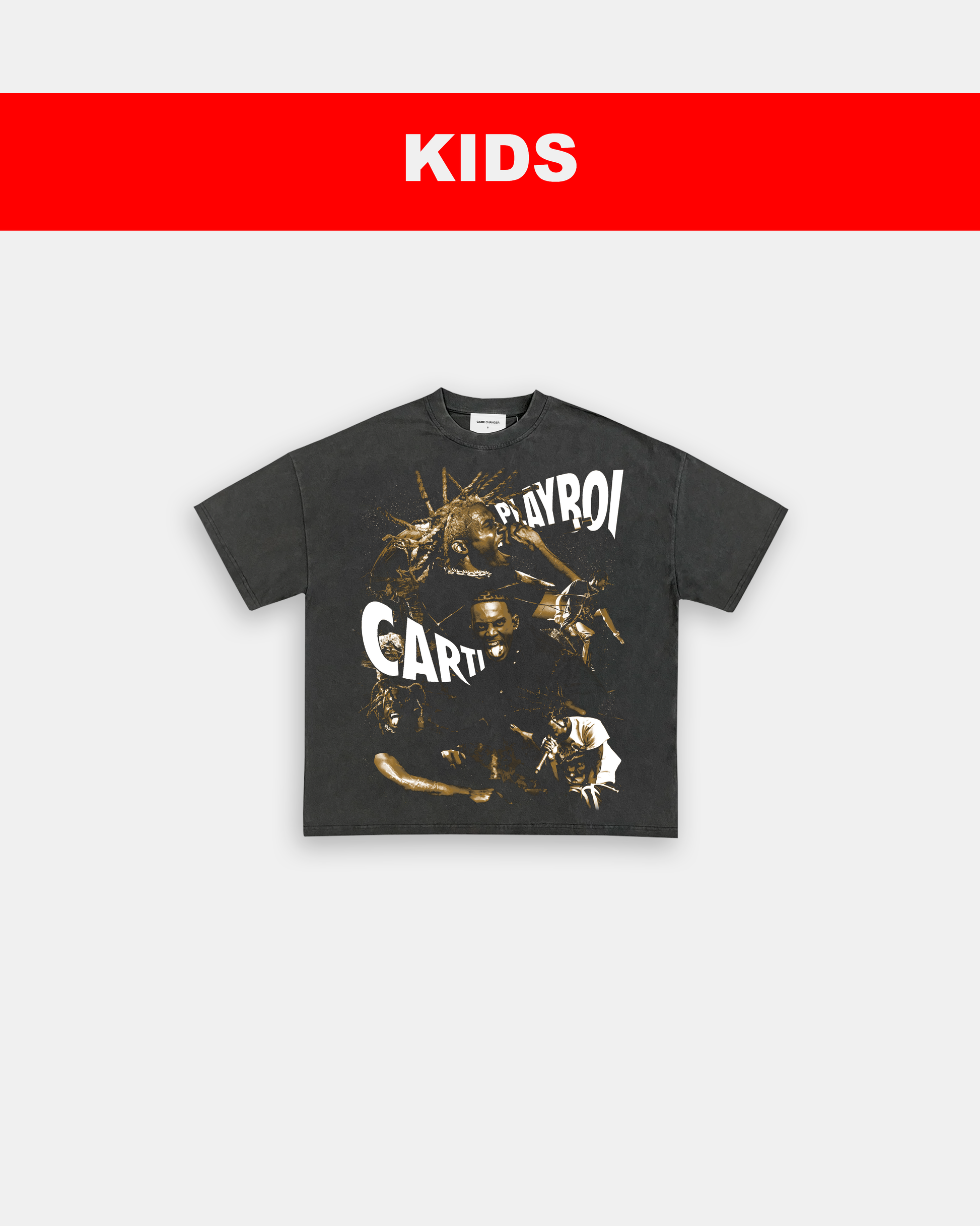 PLAYBOI CARTI 3 - KIDS TEE - clothing by TeeHivey.com (Image 3)