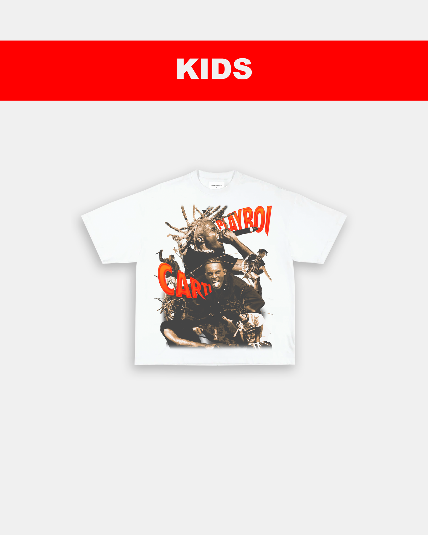 PLAYBOI CARTI 3 - KIDS TEE - clothing by TeeHivey.com (Image 2)