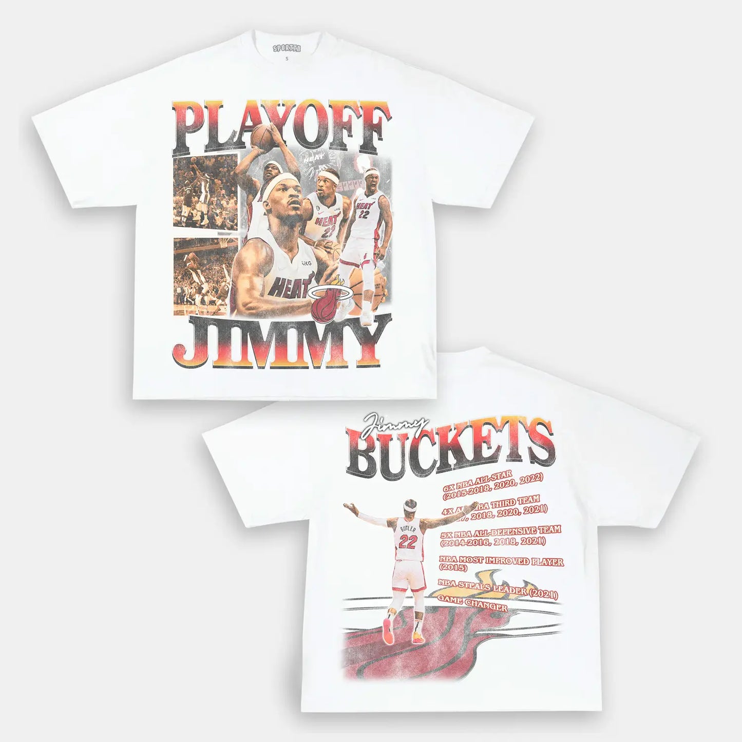 PLAYOFF JIMMY TEE Style001 - clothing by TeeHivey.com (Image 2)