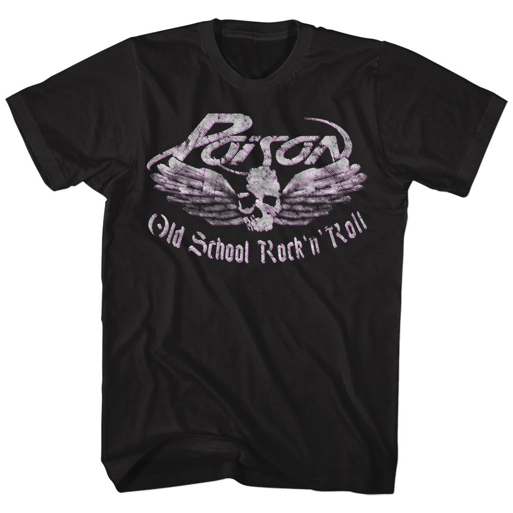 Poison - Old School Rock N Roll - Short Sleeve - Adult - T-Shirt