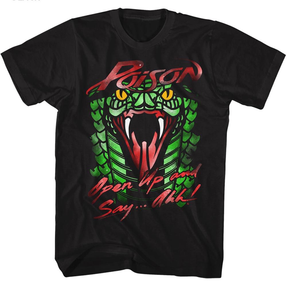Poison - Snake - Short Sleeve - Adult - T-Shirt - clothing by TeeHivey.com