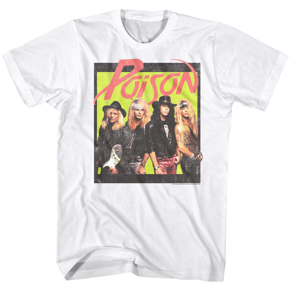 Poison - Bright Box - Short Sleeve - Adult - T-Shirt - clothing by TeeHivey.com