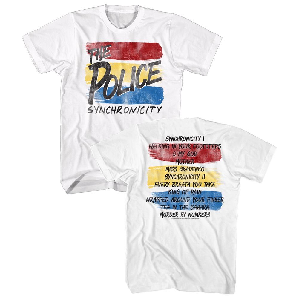 The Police - Synchronicity - Short Sleeve - Adult - T-Shirt - clothing by TeeHivey.com