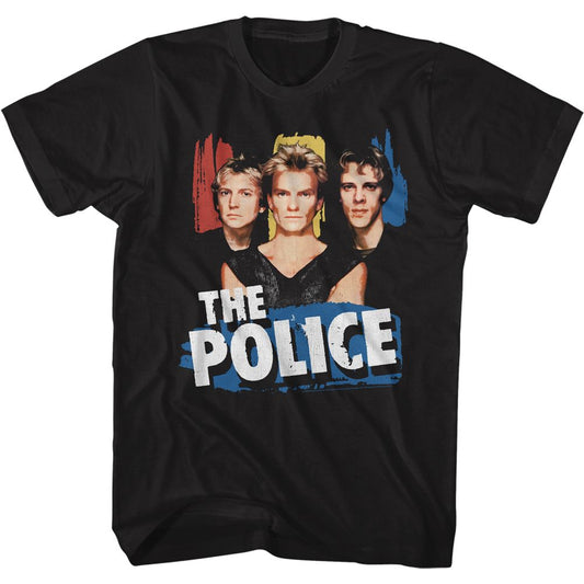The Police - The Popo - Short Sleeve - Adult - T-Shirt - clothing by TeeHivey.com