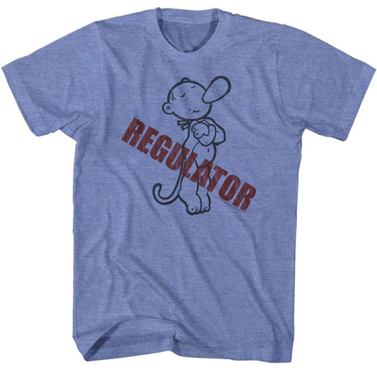 Popeye - Regulator - Short Sleeve - Heather - Adult - T-Shirt - clothing by TeeHivey.com