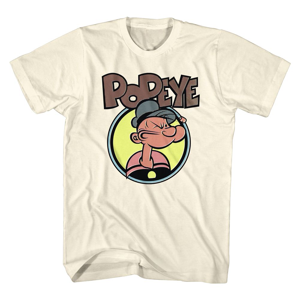 Popeye - Dots - Short Sleeve - Adult - T-Shirt - clothing by TeeHivey.com