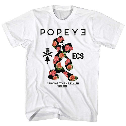 Popeye - Flowerman - Short Sleeve - Adult - T-Shirt - clothing by TeeHivey.com