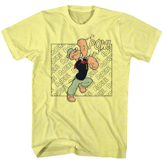 Popeye - Poppow - Short Sleeve - Heather - Adult - T-Shirt