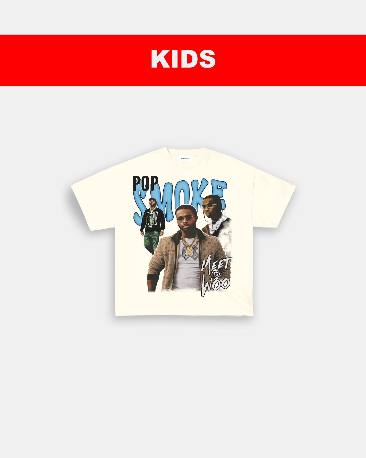 POP SMOKE V2 - KIDS TEE