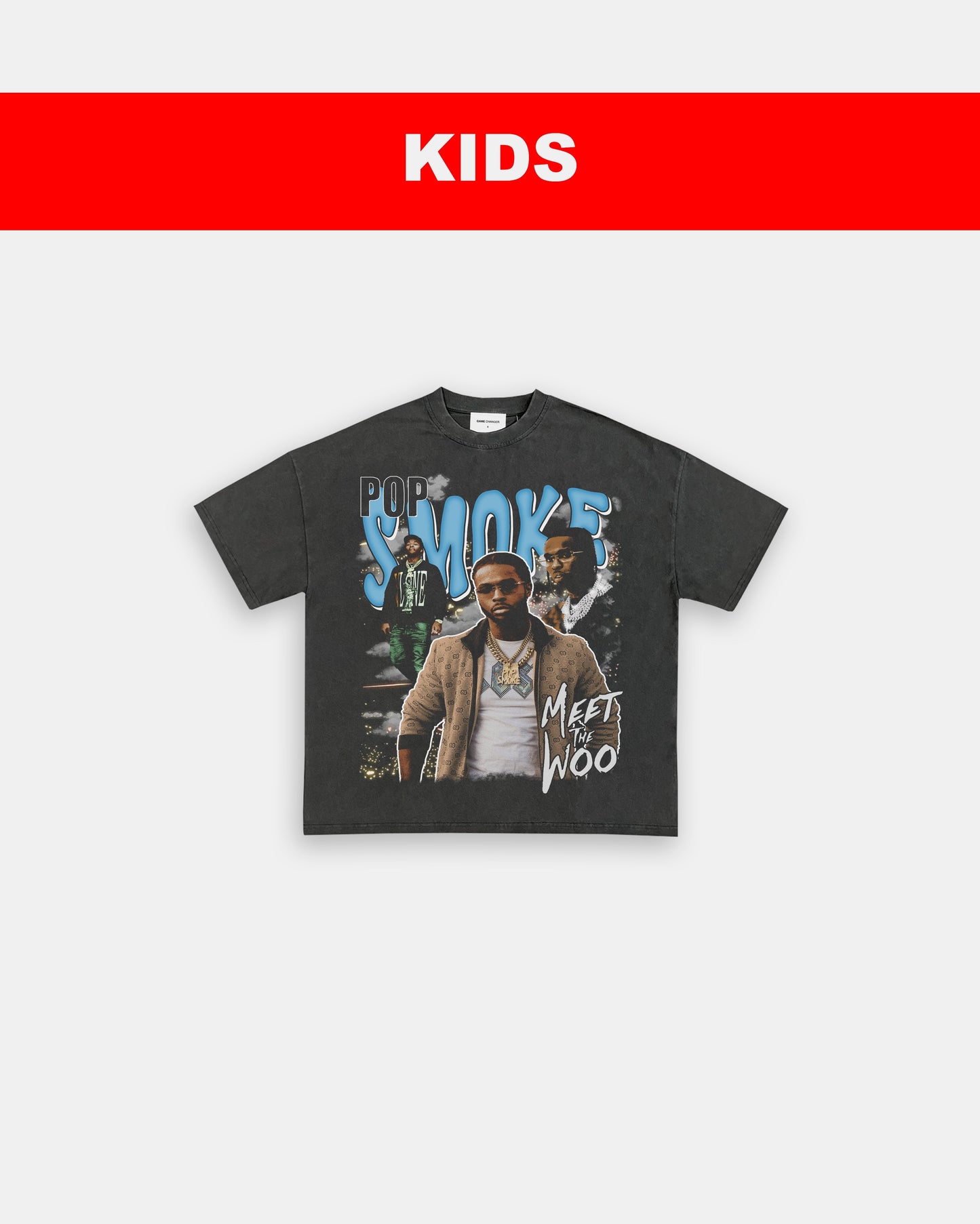 POP SMOKE V2 - KIDS TEE