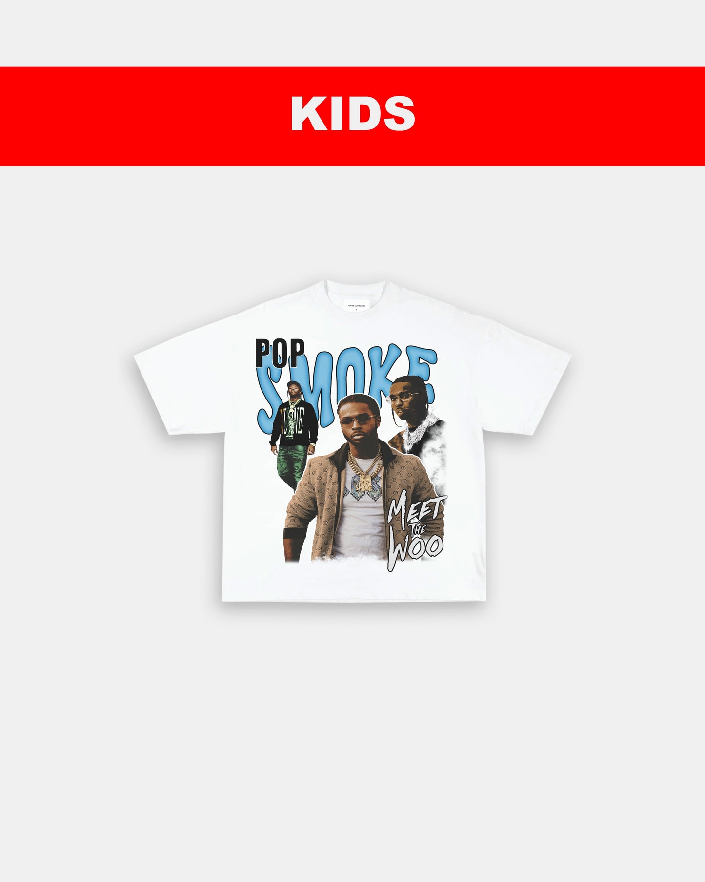 POP SMOKE V2 - KIDS TEE