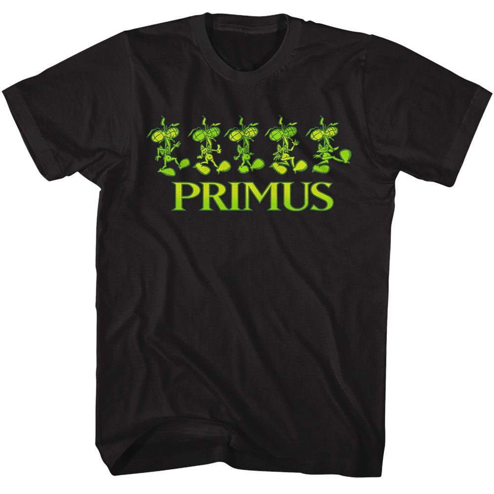 Primus - Dancing Skeeters - American Classics - Solid Black Adult Short Sleeve T-Shirt - clothing by TeeHivey.com (Image 1)