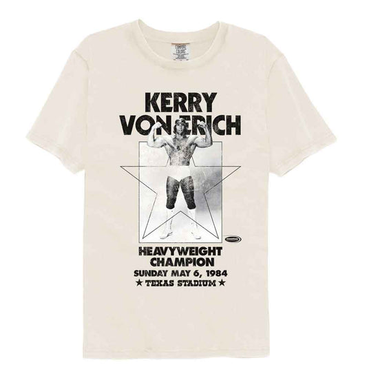 Powertown - Kve Hwc - American Classics - Solid Beige Adult Short Sleeve Comfort Color T-Shirt (Image 1)