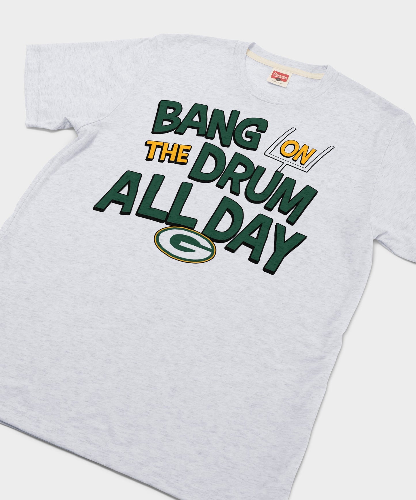 Packers Bang On The Drum All Day