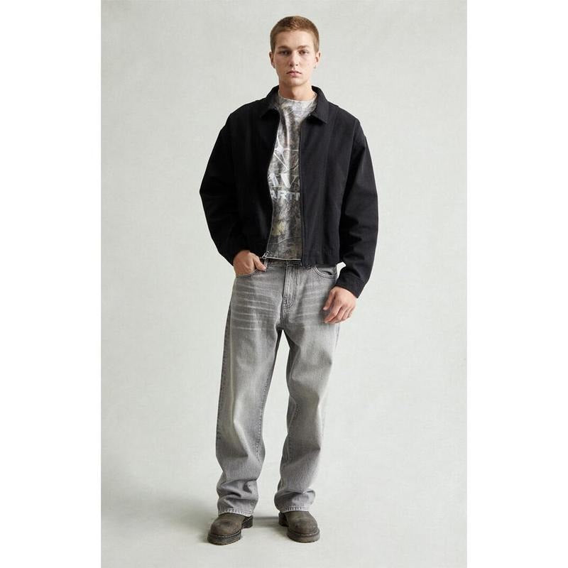 Pacsun Men's Dylan Baggy Jeans Light Gray