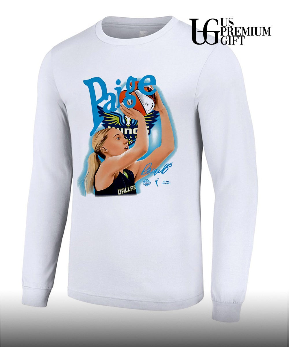 Paige Bueckers Dallas Wings WNBA Basketball Player shirt