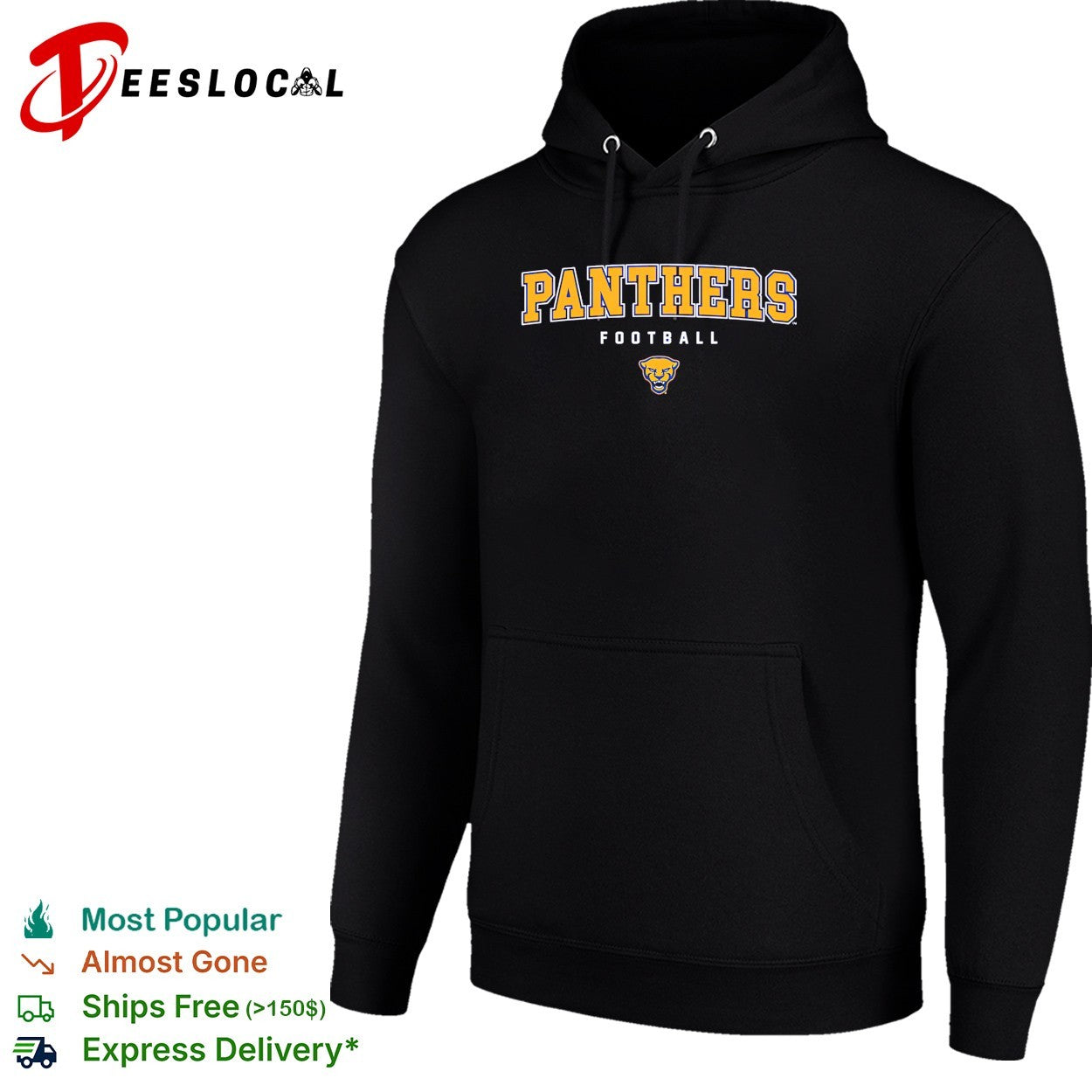 Panthers Football Logo Design Panthers Football Blue and Gold Mascot Logo shirt