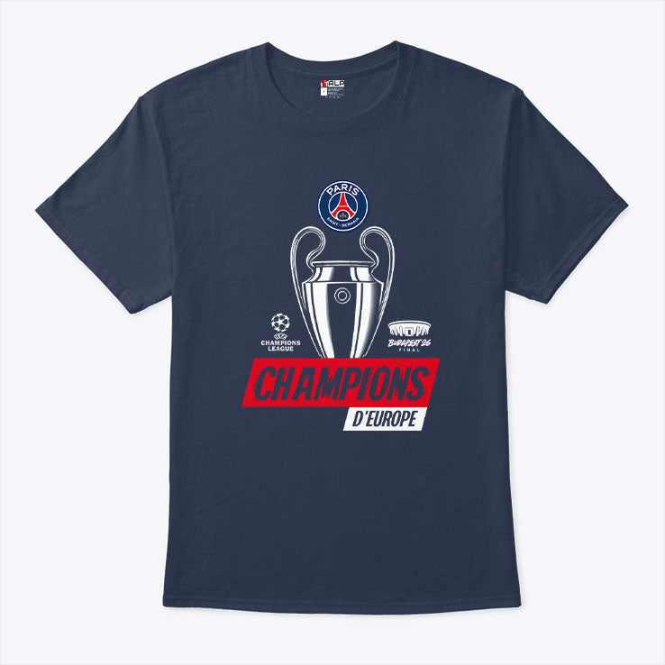 Paris Saint-Germain D’Europe UEFA Champions League Winner Shirt