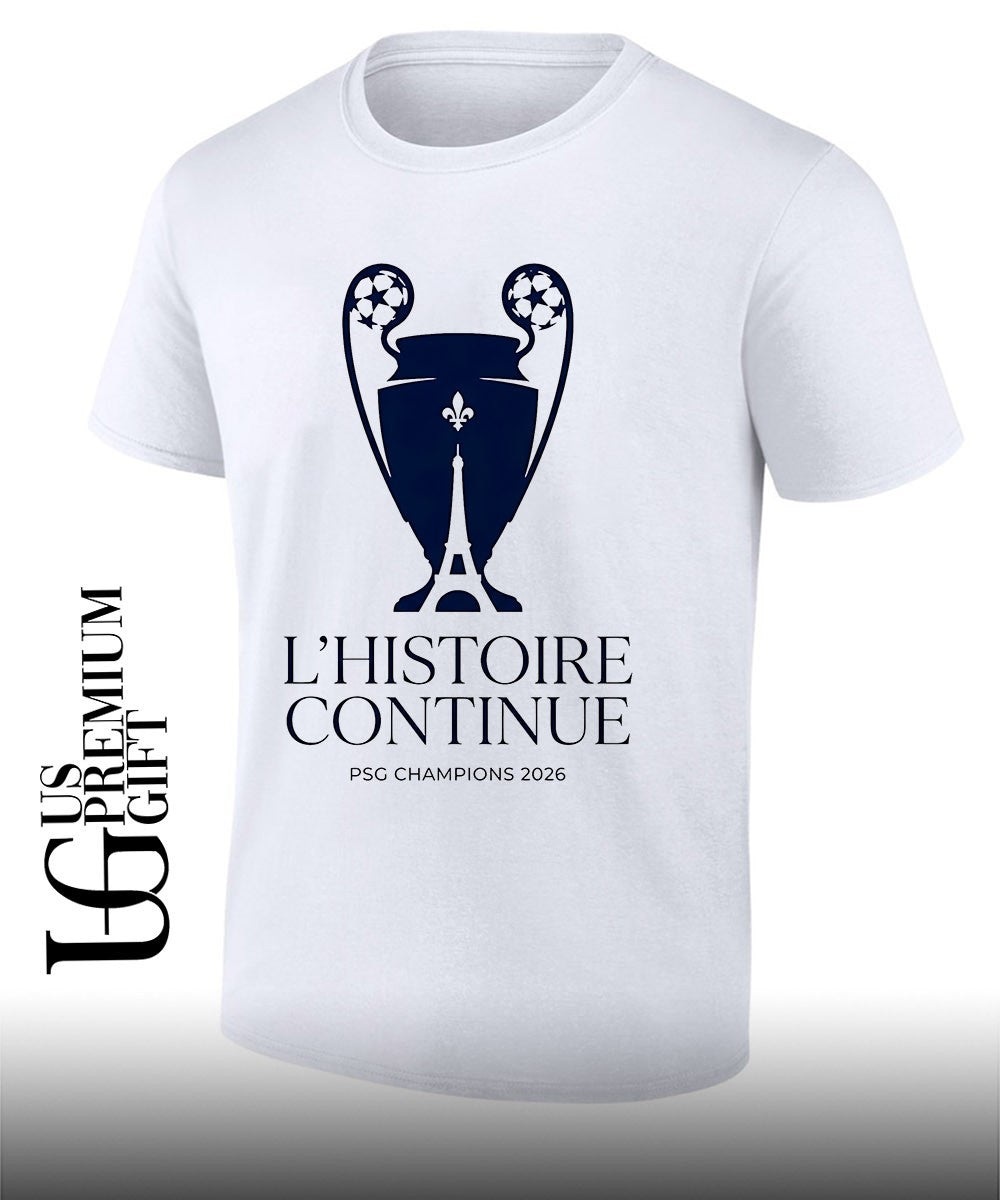 Paris Saint-Germain L’Histoire Continue Champions League UCL 2026 shirt
