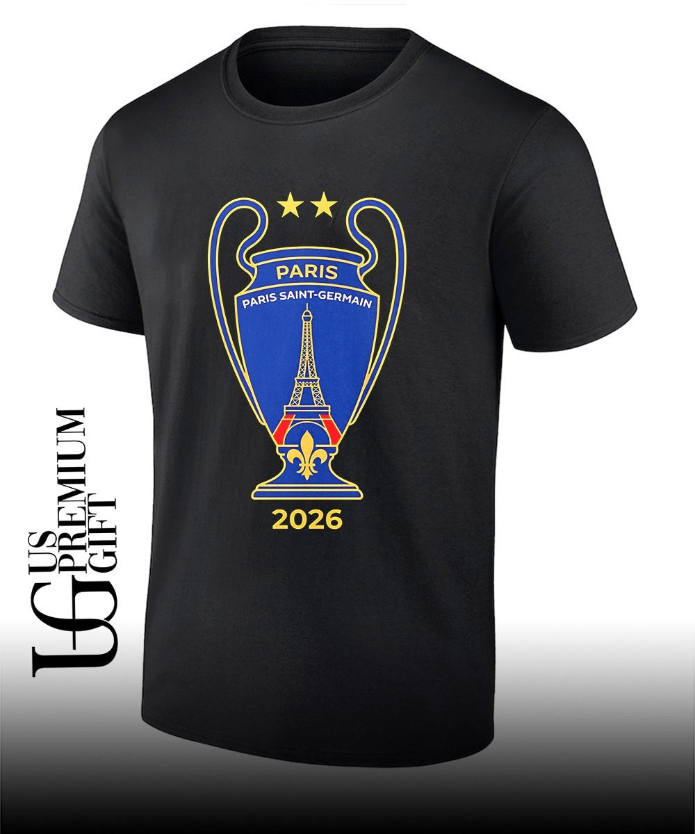 Paris Saint-Germain UEFA Champions League 2026 trophy shirt