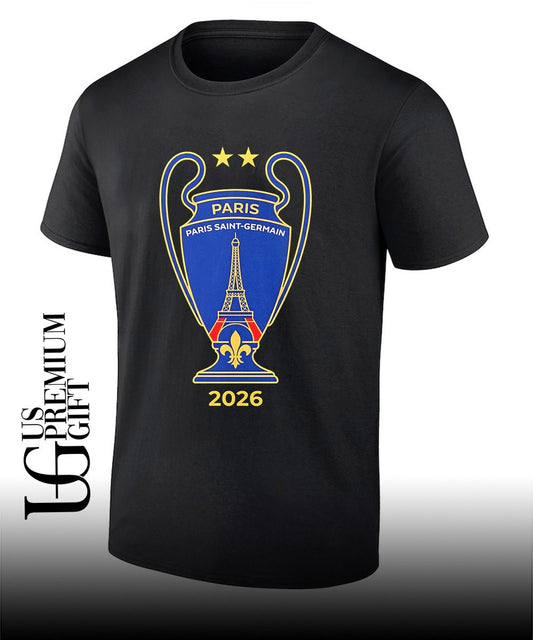 Paris Saint-Germain UEFA Champions League 2026 trophy shirt