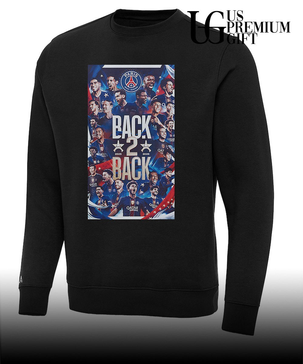 Paris Saint-Germain UEFA Champions back-to-back T-shirt