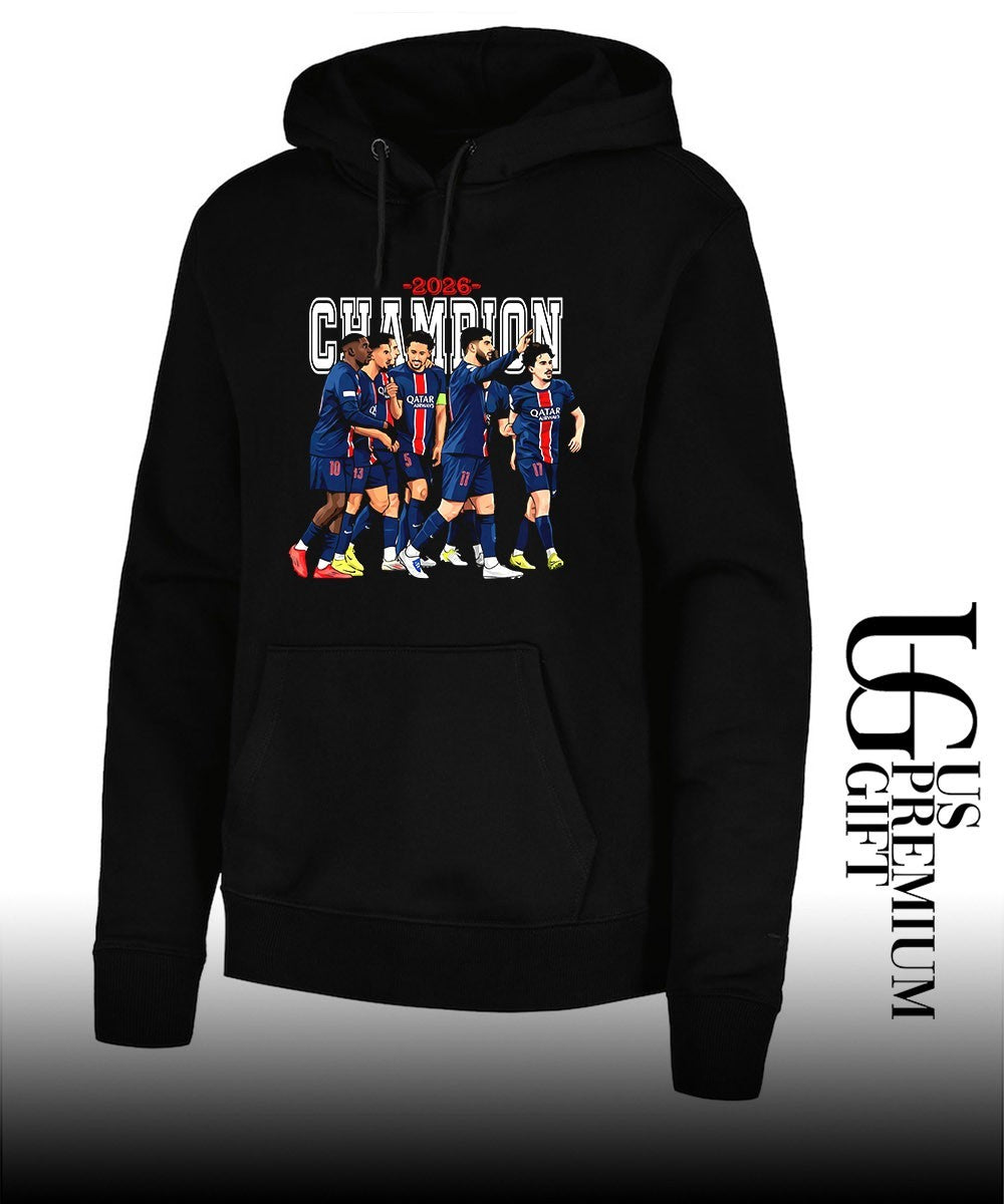 Paris Saint-Germain players Champions League Winners 2026 shirt