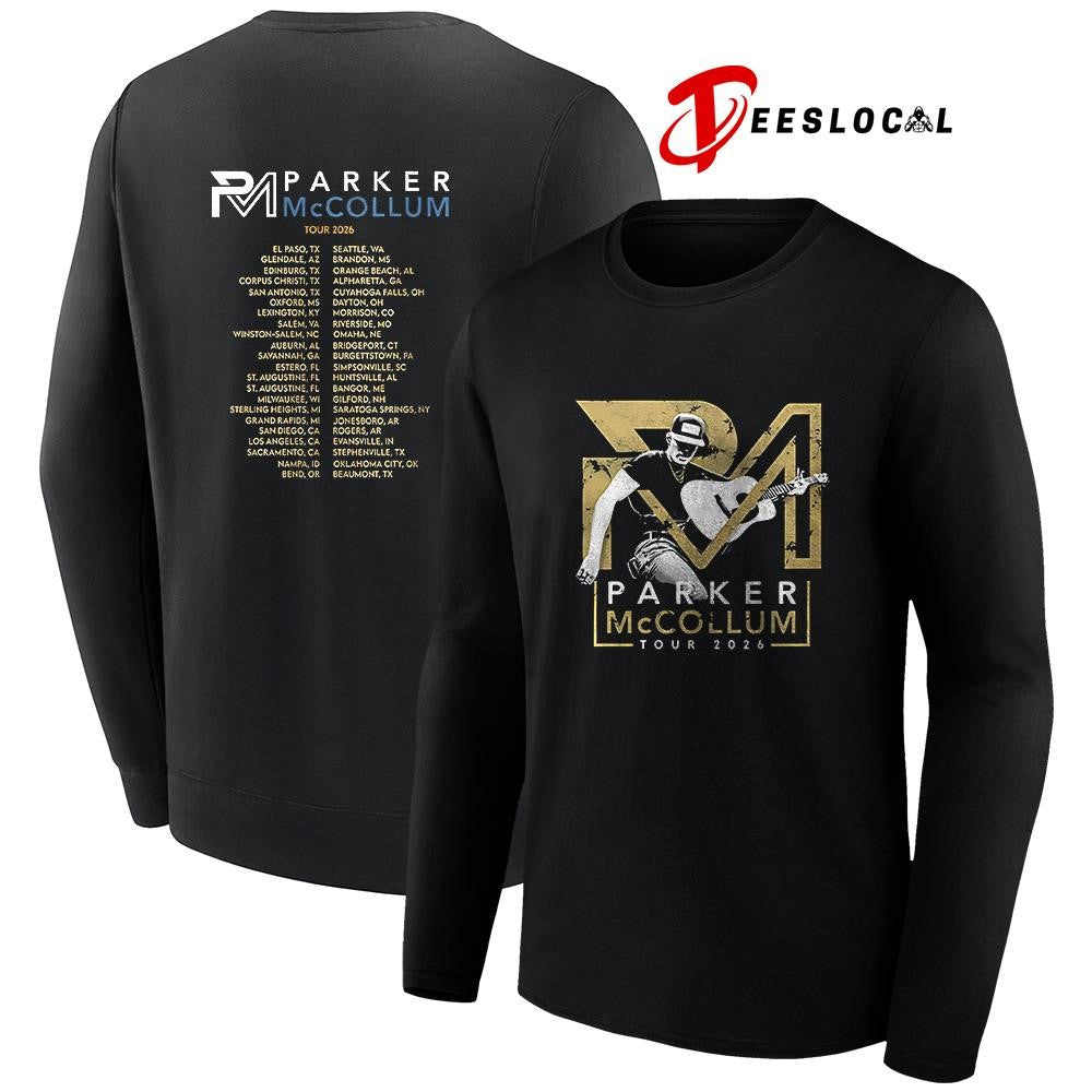 Parker McCollum 2026 Celebration What Kinda Man tour North America schedule graphic shirt