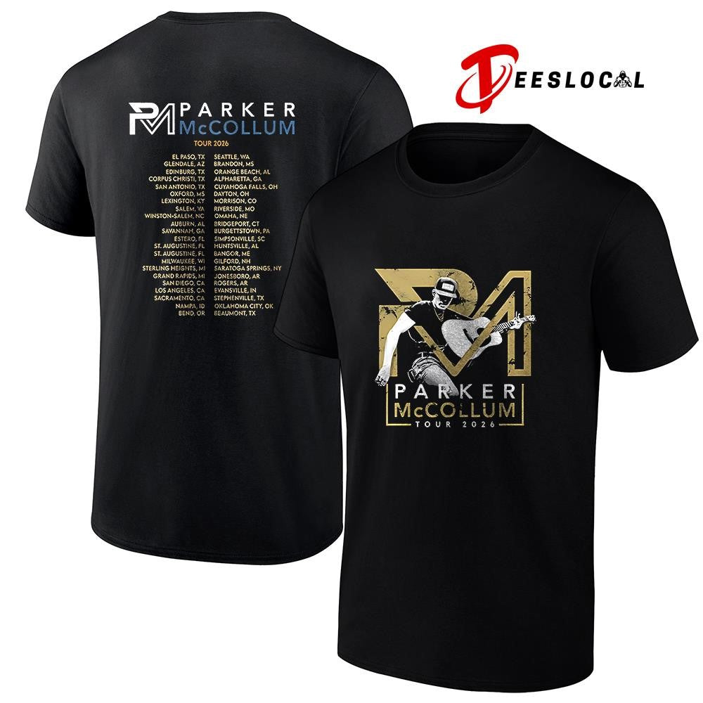 Parker McCollum 2026 Celebration What Kinda Man tour North America schedule graphic shirt