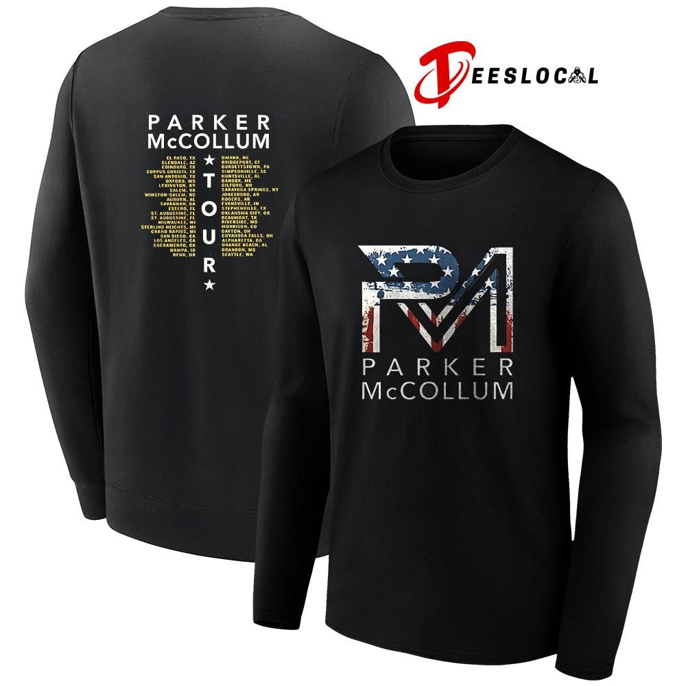 Parker McCollum 2026 Celebration What Kinda Man tour cities logo shirt