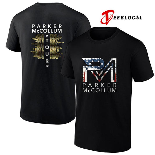 Parker McCollum 2026 Celebration What Kinda Man tour cities logo shirt