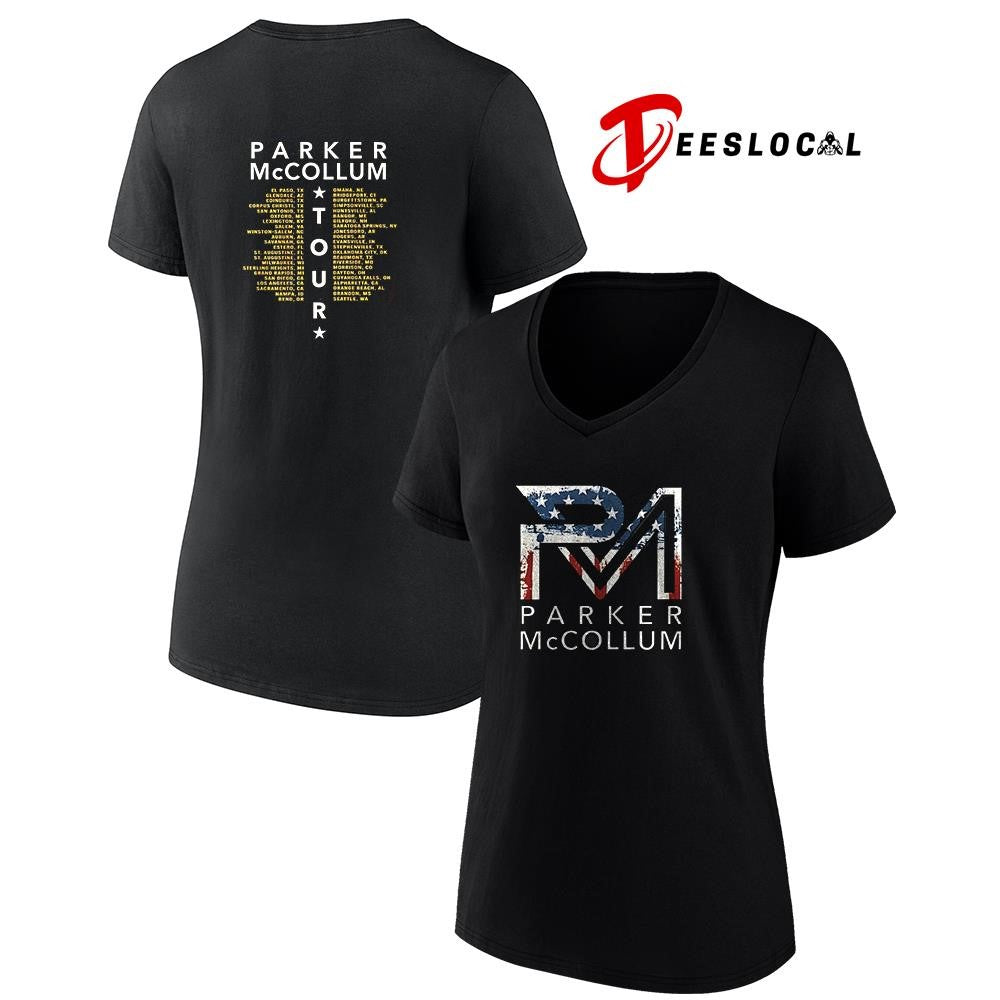 Parker McCollum 2026 Celebration What Kinda Man tour cities logo shirt