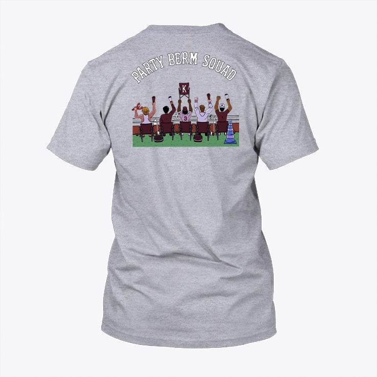 Party Berm Squad Mississippi State Bulldogs Baseball Shirt