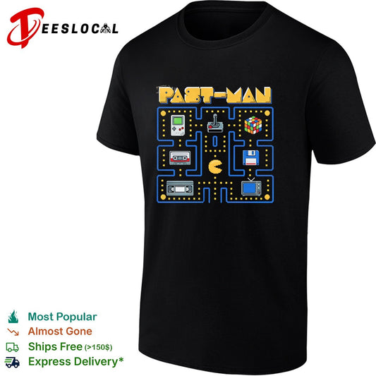 Past Man retro maze shirt
