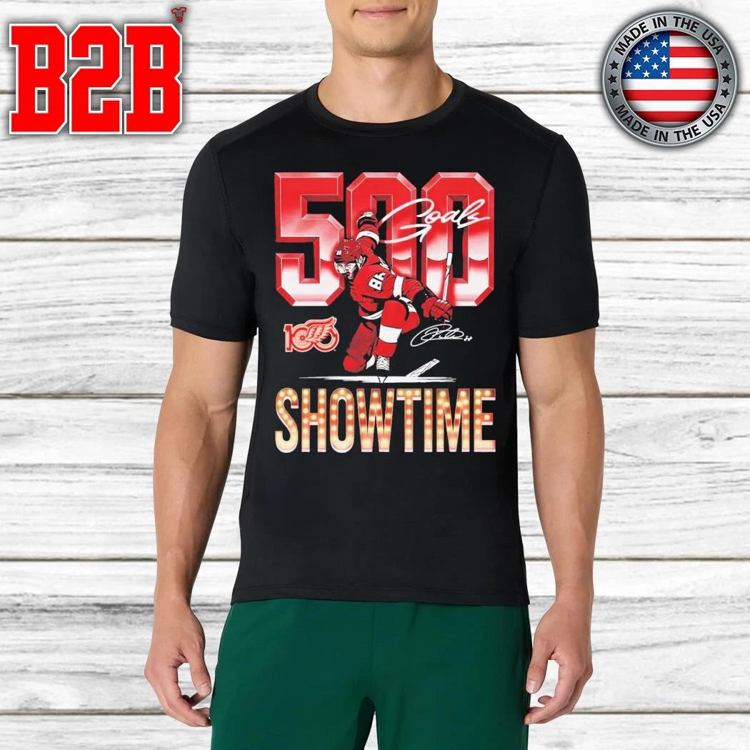 Patrick Kane Detroit 500 Goals Showtime Shirt