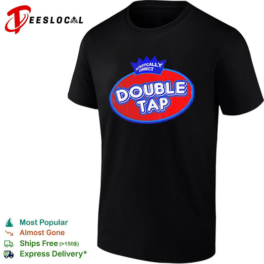 Patriotically Correct Double Tap logo Shirt