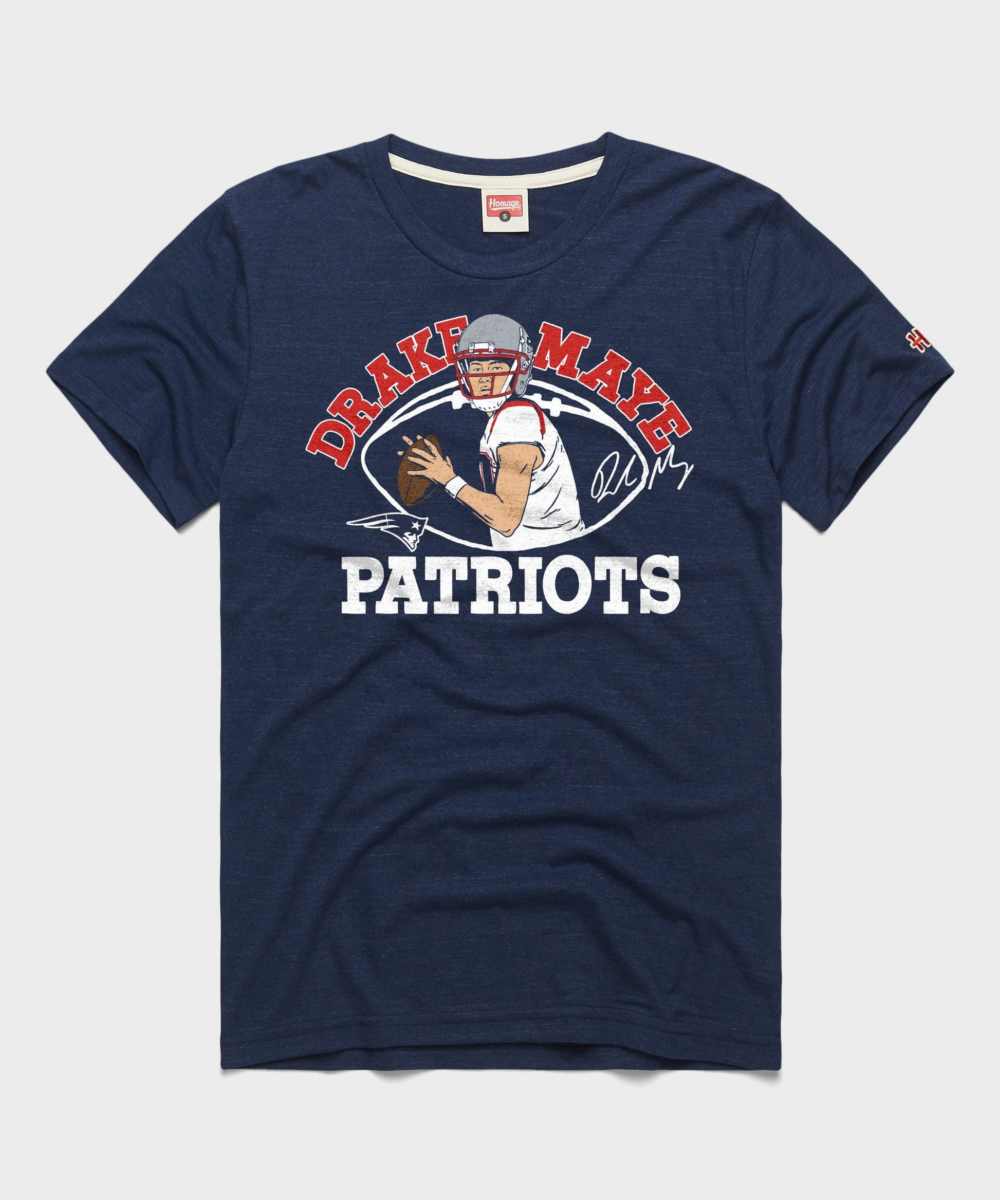Patriots Drake Maye Signature