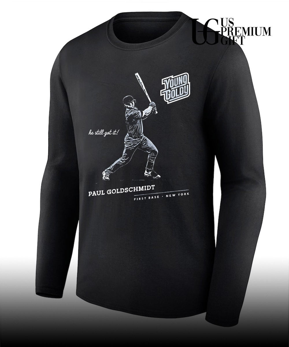 Paul Goldschmidt St. Louis Cardinals Young Goldy he still got it baseball shirt