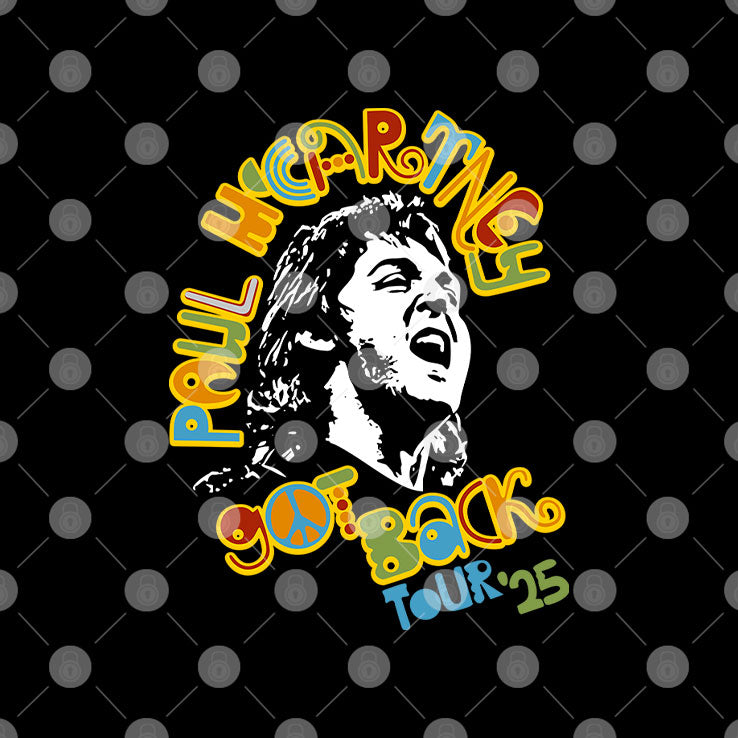 Paul McCartney Got Back Tour 2025 T Shirt