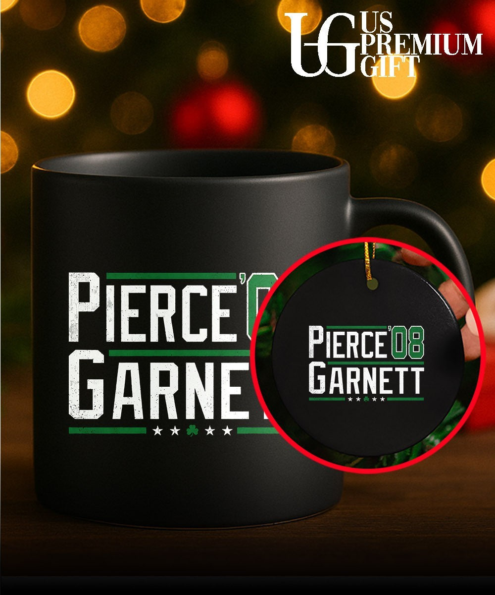 Paul Pierce and Kevin Garnett Boston Celtics NBA Championship Pierce 08 Garnett shirt
