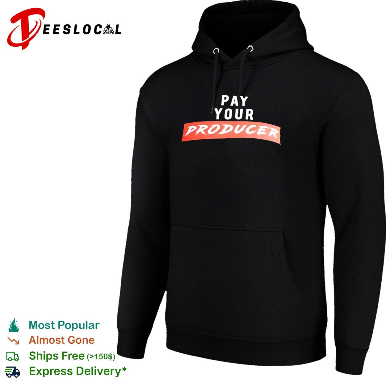 Pay your producer shirt