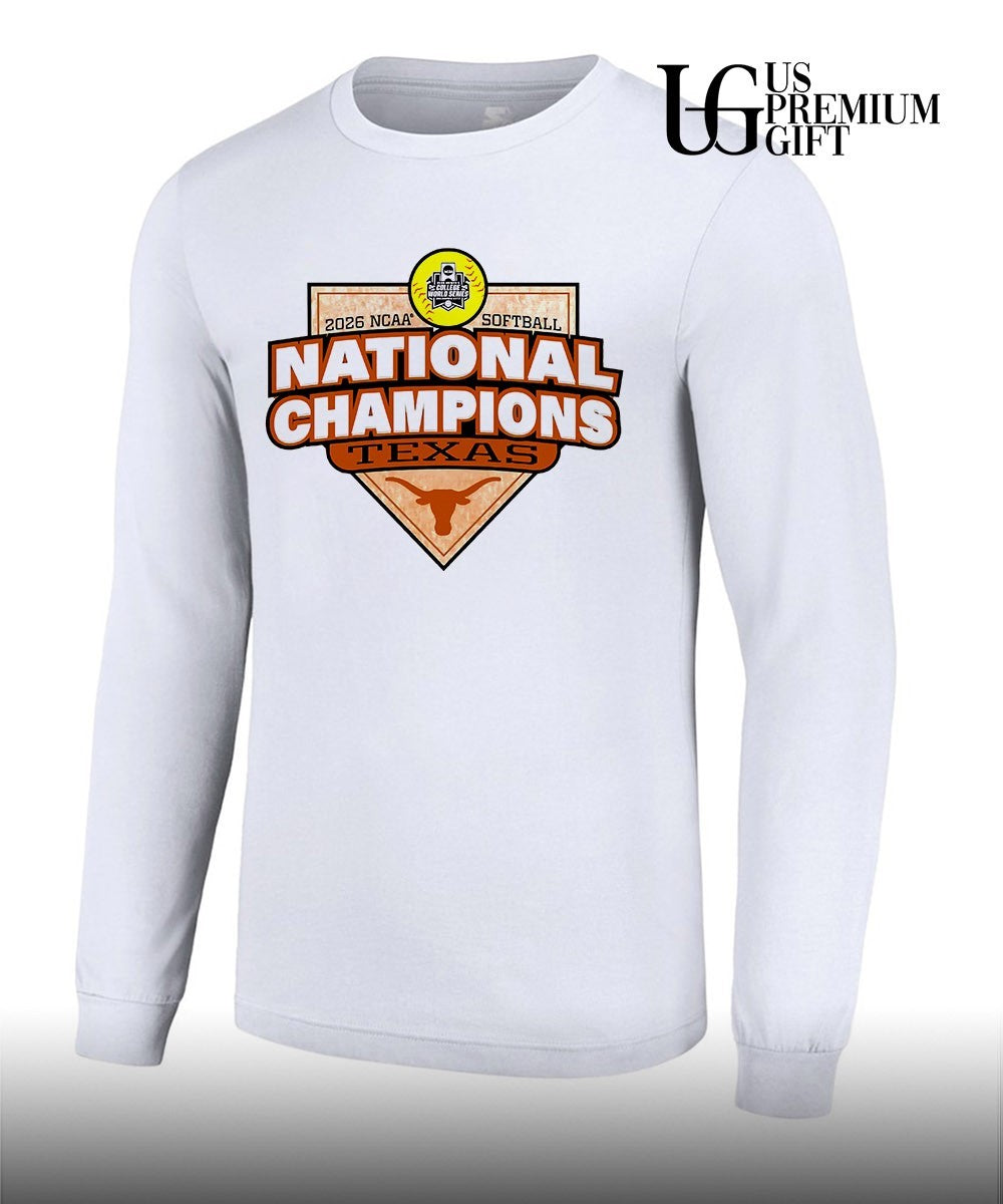 Texas Longhorns 2026 Softball Women’s NCAA Back To Back National Champions shirt